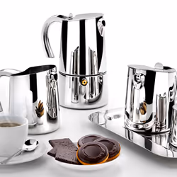 BRA Bella A170501 machine à café manuelle Cafetière à moka Acier inoxydable