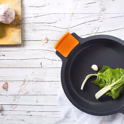 BRA Efficient A270540 casserole à sauce 9 L Rond Noir