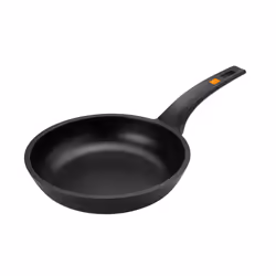 BRA Efficient, Rond, Poêle polyvalente, Noir, PTFE, Aluminium, Gaz, Induction