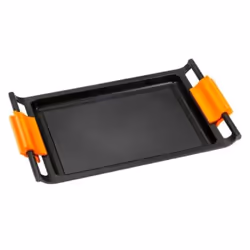 BRA Efficient A271545, Rectangulaire, Poêle grill, Noir, Teflon Platinum Plus, Efficient, 6 mm