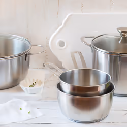 BRA A390353 plat de cuisson 2,5 L Acier inoxydable