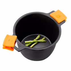 BRA A273905 casserole à sauce 6,8 L Rond Noir, Orange