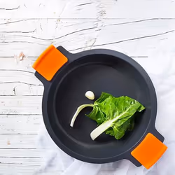 BRA A273907 casserole à sauce 11,1 L Rond Noir, Orange - Vue supplémentaire 6