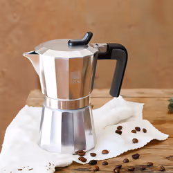 BRA Deluxe 2 Cafetière à moka Argent - Vue supplémentaire 4