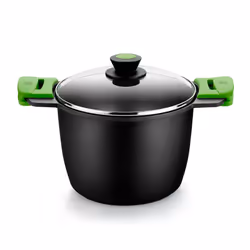 BRA Prior A403924, 6,8 L, Noir, Aluminium, Vitrocéramique, Gaz, Induction, 220 °C, Verre