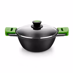 BRA Prior A402028, Plat à cuisson, Rond, Fonte d'aluminium, Vitrocéramique, Gaz, Halogène, Induction, Plaque étanche, Noir, 1 ...