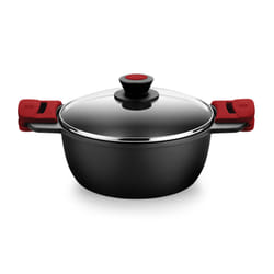 BRA Premiere A410320 marmite 3 L Noir, Rouge Aluminium