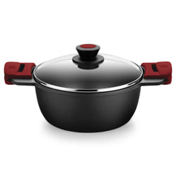 BRA Premiere A410332 casserole à sauce Rond Noir, Rouge