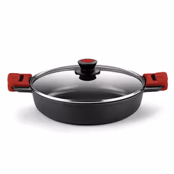 BRA Premiere A410524, 2,3 L, Rond, Noir, Fonte d'aluminium, Téflon, 2 personne(s)