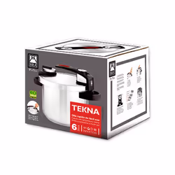 BRA Tekna A185602 autocuiseur pour cuisinière 6 L Acier inoxydable - Vue supplémentaire 6
