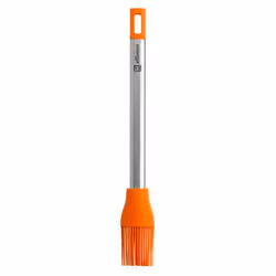 BRA A195005, Orange, Argent, Nylon, Silicone, Acier inoxydable, 200 °C, 275 mm, 1 pièce(s)