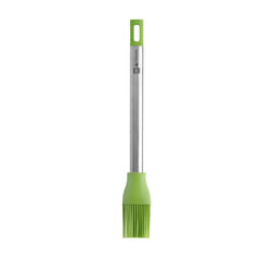 BRA Prior A197005 Pinceau à pâtisserie Silicone Noir, Vert