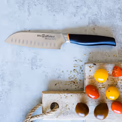 BRA Efficient A198003 Couteau de cuisine Acier inoxydable 1 pièce(s) Couteau Santoku