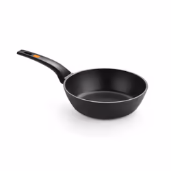 BRA Efficient A271128, Rond, Poêle polyvalente, Noir, Teflon Platinum Plus, Fonte d'aluminium, Vitrocéramique, Gaz, Halogène, ...