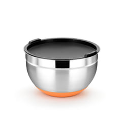 BRA Efficient A273020 boîte hermétique alimentaire Rond Bol 3,2 L Noir, Orange 1 pièce(s)