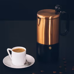 BRA Kaffe A170407 machine à café manuelle Machine à café à capsules 0,18 L Noir - Vue supplémentaire 2
