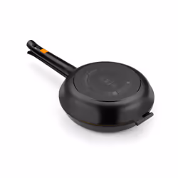 BRA Efficient A271462, Rond, Noir, Orange, Teflon Platinum Plus, Fonte d'aluminium, Vitrocéramique, Electrique, Gaz, Inductio ...
