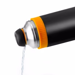 BRA Enjoy A198104, 0,5 L, Noir, Orange, Acier inoxydable, 230 mm, 90 mm, 230 mm