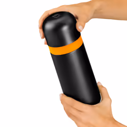 BRA Enjoy A198104 thermos 0,5 L Noir, Orange