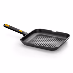 BRA Profesional A122329, Rectangulaire, Poêle grill, Noir, Aluminium, Bakelite, 4,5 mm, Vitrocéramique, Gaz, Induction