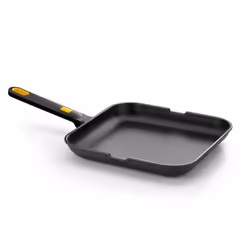 BRA Profesional A122330, Rectangulaire, Poêle grill, Noir, Aluminium, Bakelite, 4,5 mm, Vitrocéramique, Gaz, Induction