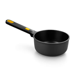 BRA Prior A122316 casserole à sauce 1,25 L Rond Noir, Orange