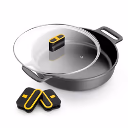 BRA Profesional A510532 casserole à sauce Rond Noir