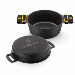 BRA Profesional A510536 casserole à sauce Rond Noir