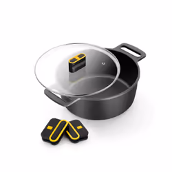 BRA Profesional A510324 casserole à sauce Rond Noir