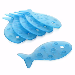 Parfaite adhérence Pastille antidérapante en forme de poisson en PVC finition texturisée. Très bonne adhérence grâce à ses 8  ...