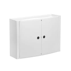 Armoire Horizontale - Tatay - 4480202 - 2 Portes - Plastique Blanc - 46 x 155 x 32 cm