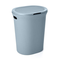 Coffre à linge - TATAY - Baobab blue mist - 40L - Contemporain - Plastique