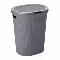 Panier à Linge - Noname - 40 L - Gris Anthracite - Polypropylène - Dimensions 41x33x50 cm