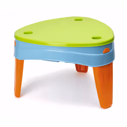 FEBER Play Island, Bac à sable et bac d'eau, Intérieure et extérieure, 2 an(s), Plastique, Multicolore, 4,9 kg