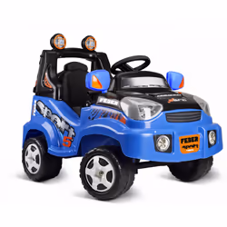 Splash-Toys Tt Rally 6 V - New Color Blue, 2 an(s), Plastique, Multicolore, Batteries requises