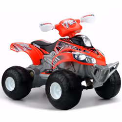 Famosa 800003077, 3 an(s), 4 roue(s), Métal, Plastique, Rouge, Batteries requises