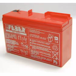 Famosa Batterie 6V - 12Ah, Famosa, 2 an(s), 6V, Plastique, Multicolore
