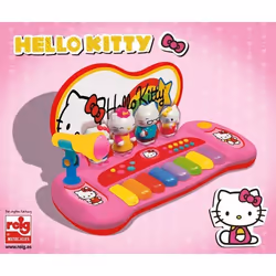 HELLO KITTY Piano avec 8 touches, 8 demos chansons, 3 rythmes, 3 instruments