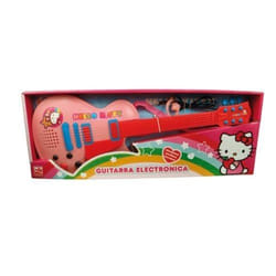 Hello Kitty Guitare pour Enfant Électronique Microphone Rose