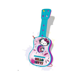 Hello Kitty Guitare pour Enfant 4 Cordes Bleu Rose