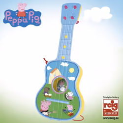 Peppa Pig Guitare pour Enfant Bleu