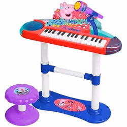Peppa Pig Piano jouet Microphone Banquette