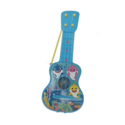 Jouet musical - Reig - CLAUDIO - Guitare 4 Cordes - Design Baby Shark - Couleur Bleu