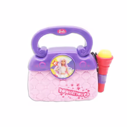 BARBIE Sac Glamour avec microphone