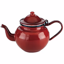 0,5 L Émail rouge. Ibili -Ibili Porcelain Porte-porcel. -Emaltate en rouge en blanc. -Capacité 0,5 litres.