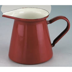 Ibili Cruche En Émail Rouge 0,5 Litre Pour Cuisine
