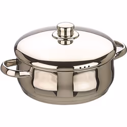 IBILI - Marmite avec couvercle Oslo 26 cm Acier inoxydable Compatible avec l’induction