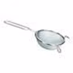 PASSOIRE A MANCHE INOX MAILLE FINE INOX - INOX DE QUALITE SUPERIEURE - PASSE AU LAVE-VAISSELLE DIAMETRE 20 CM