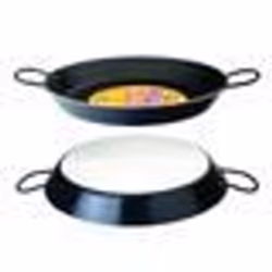 Plat à Paella Nero 50 cm Aluminium  -
