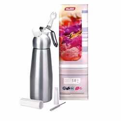 Ibili 750905, 0,5 L, Acier inoxydable, Blanc, Plastique